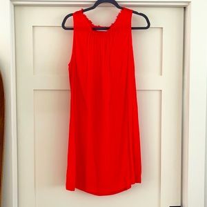 Bright coral shirt dress Kain Label